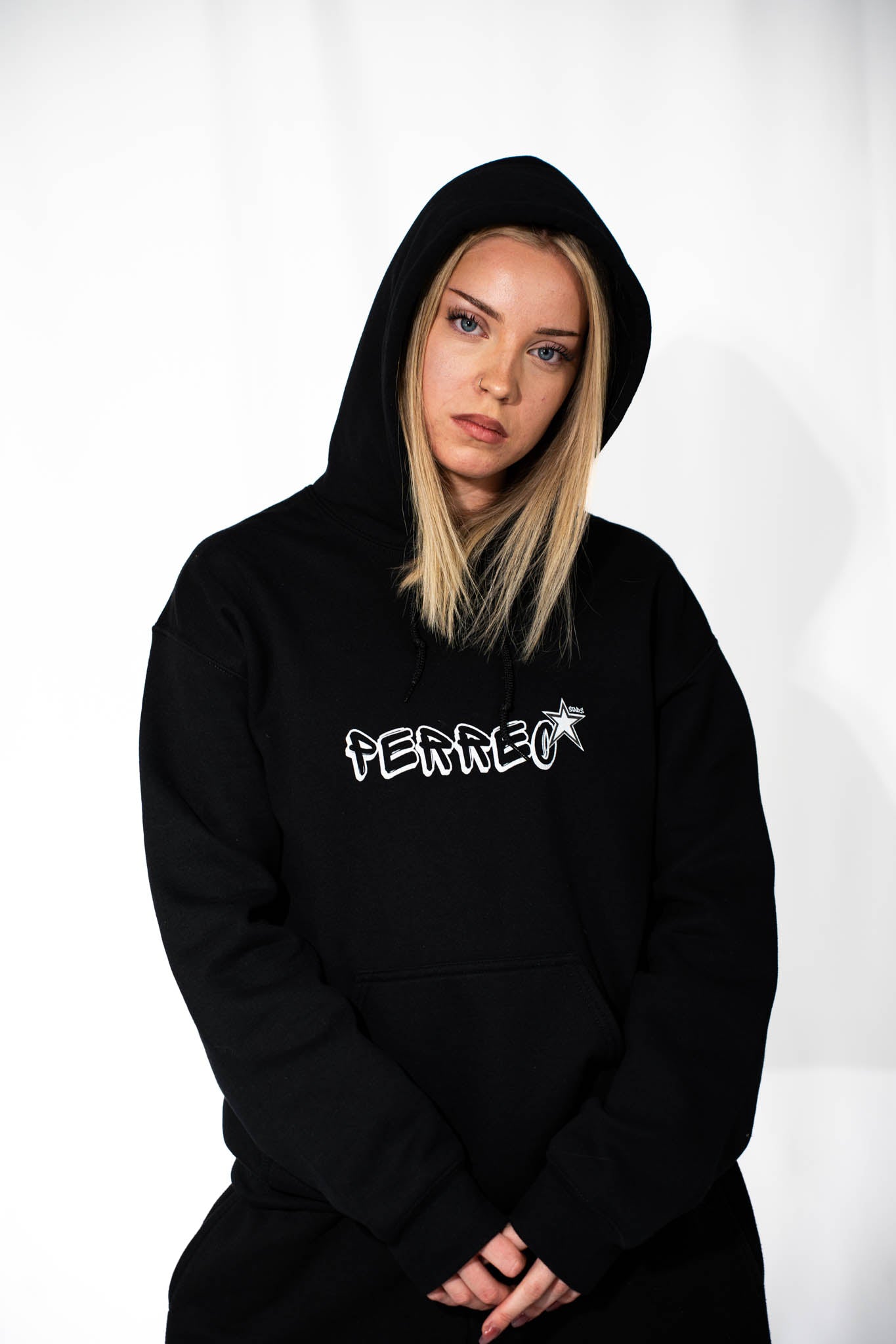 Black hoodie